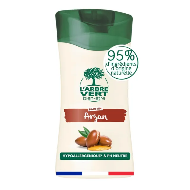 l-arbre-vert-cr-me-douche-argan-bien-tre-hypoallerg-nique-ph-neutre-250-ml-pack- image 1