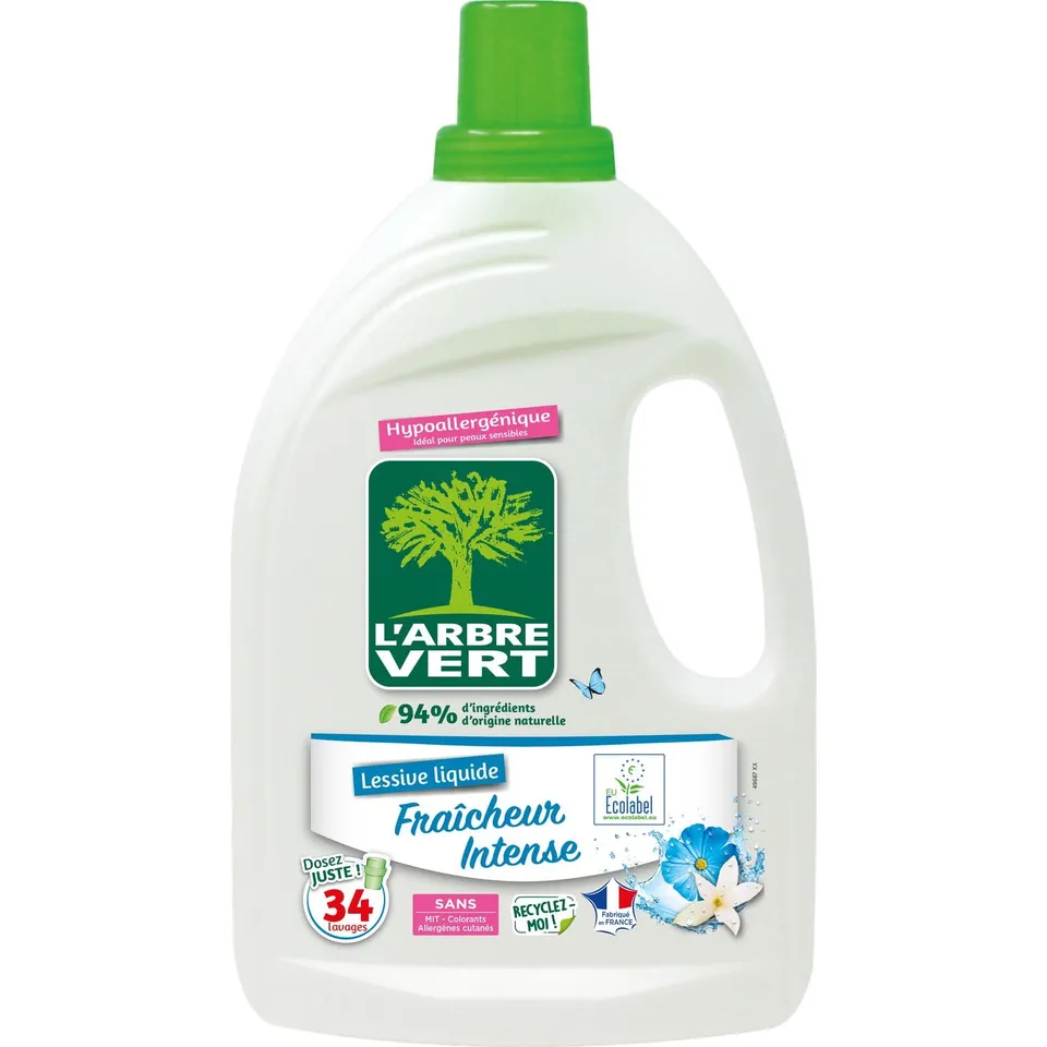 l-arbre-vert-lessive-fra-cheur-intense-ecolabel-1-53-l-34-lavages-hypoallerg-niq image 1