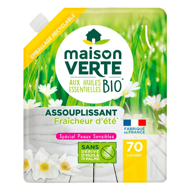 maison-verte-adoucissant-assouplissant-aux-huiles-essentielles-1-4-l-70-lavages- image 1