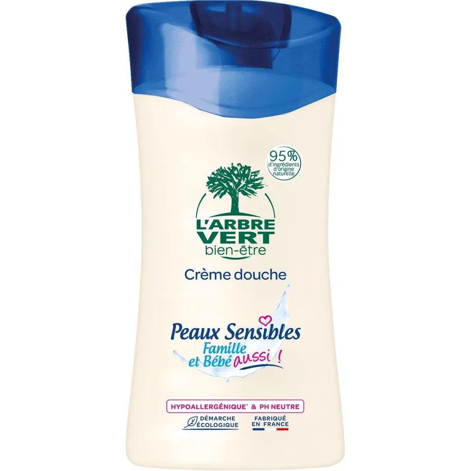 l-arbre-vert-bien-tre-cr-me-douche-peaux-sensibles-250-ml-ph-neutre-hypoallerg-n image 1