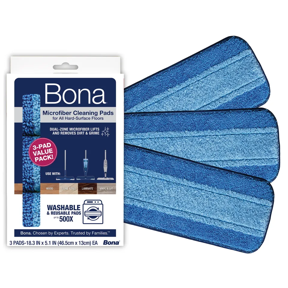 bona-pads-de-nettoyage-en-microfibre-42-cm-r-utilisables-jusqu-500-fois-compatib image 1