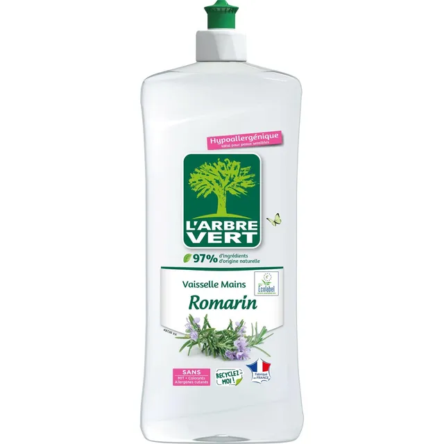 l-arbre-vert-vaisselle-mains-ecolabel-romarin-hypoallerg-nique-97-d-ingr-dients- image 1