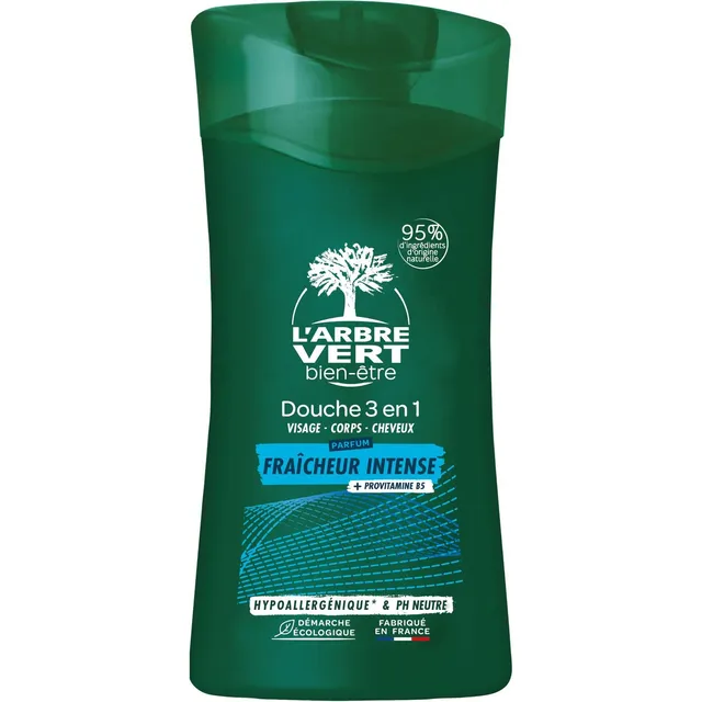 l-arbre-vert-bien-tre-gel-douche-homme-3-en-1-visage-corps-cheveux-250-ml-parfum image 1