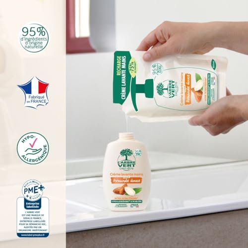 l-arbre-vert-recharge-cr-me-lavante-mains-amande-douce-300-ml-hypoallerg-nique-p image 8