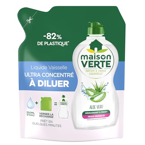 maison-verte-liquide-vaisselle-ultra-concentr-diluer-aloe-vera-recharge-150-ml-d image 8