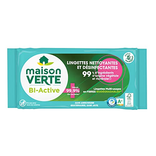 maison-verte-lingettes-nettoyantes-d-sinfectantes-bi-active-35-unit-s-multi-surf image 6