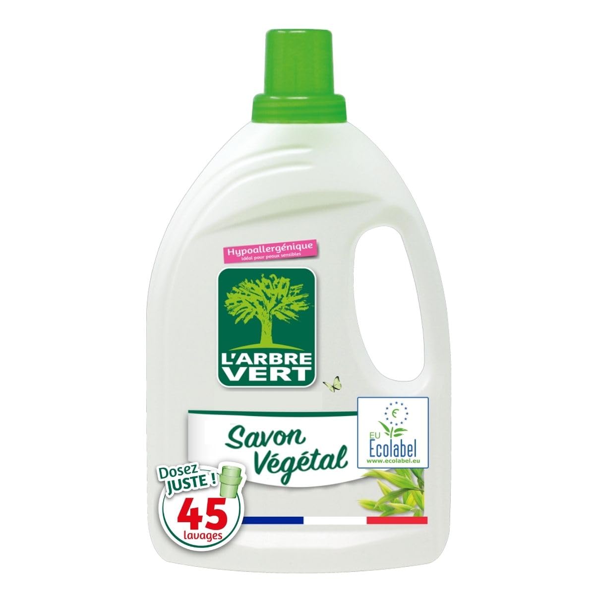 l-arbre-vert-lessive-savon-v-g-tal-ecolabel-hypoallerg-nique-45-lavages-2-025l image 1