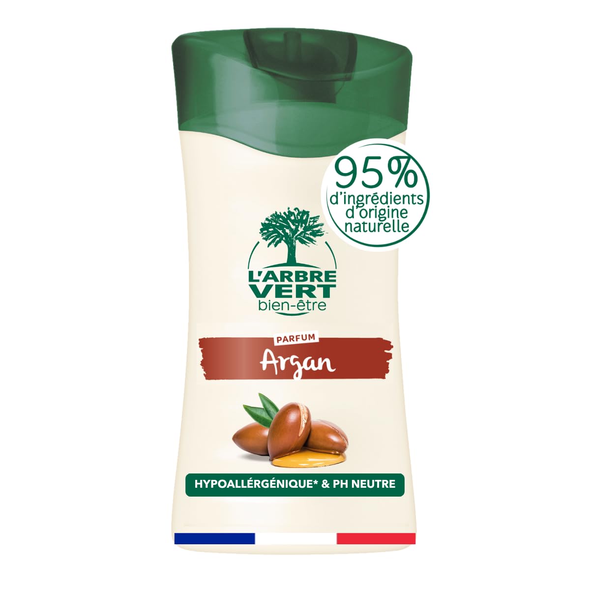 l-arbre-vert-cr-me-douche-argan-bien-tre-hypoallerg-nique-ph-neutre-250-ml-pack- image 1