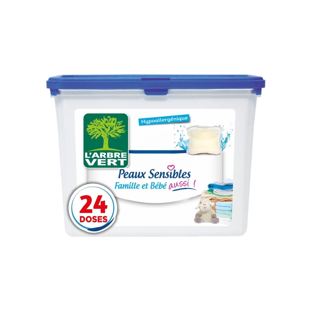 l-arbre-vert-doses-lessive-liquide-peaux-sensibles-famille-et-b-b-hypoallerg-niq image 1