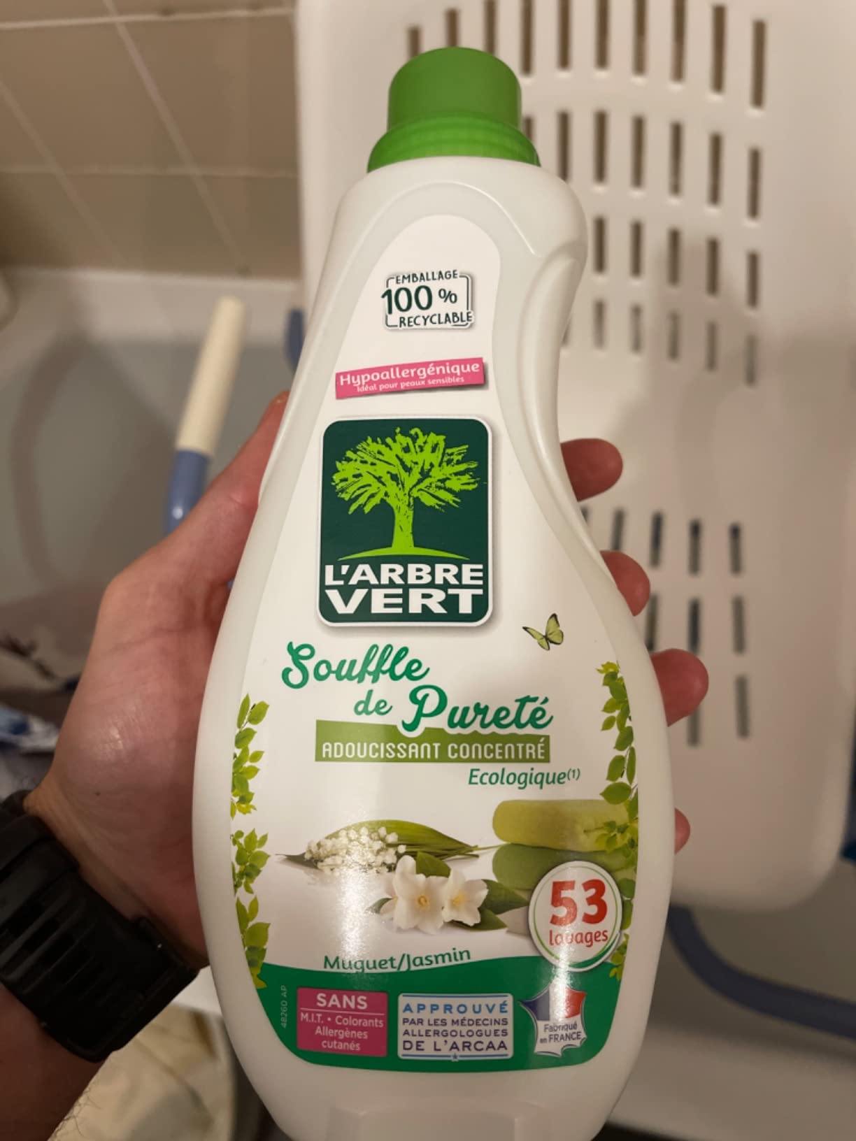 Adoucissant top pour bébé