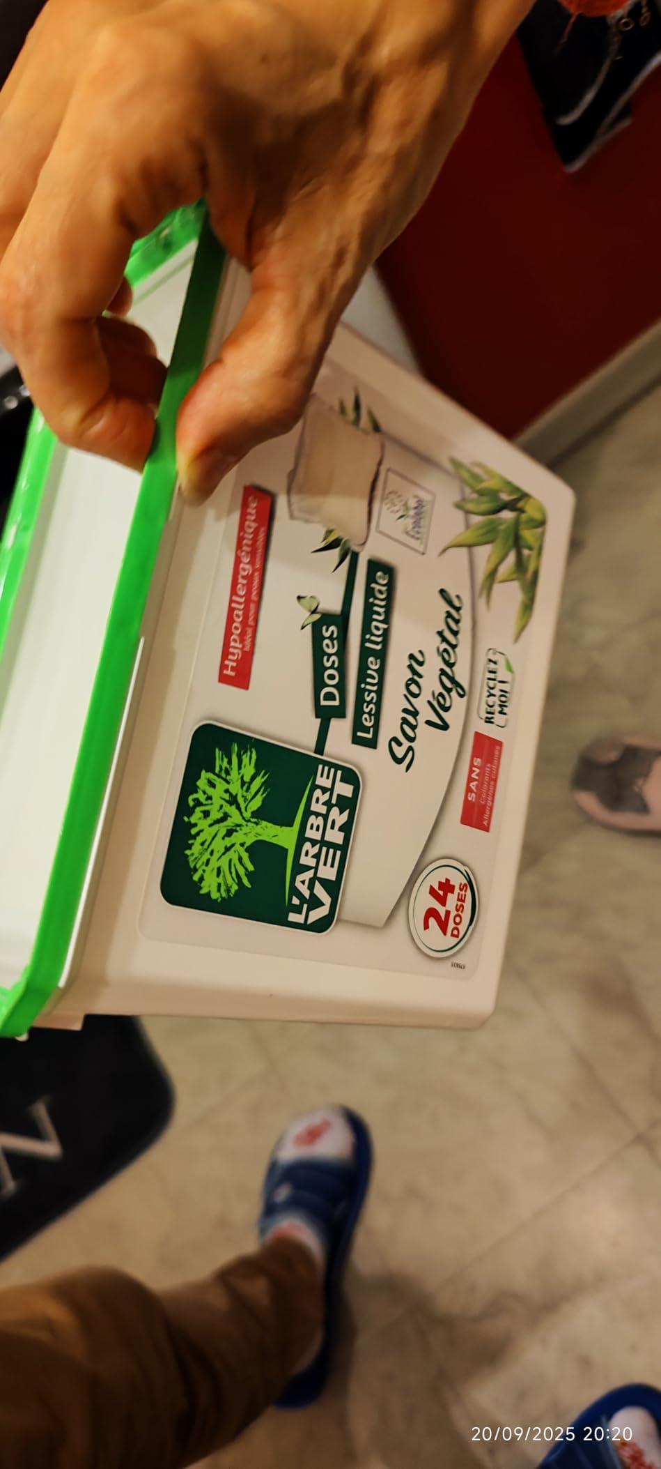 Une dose n'a pas bien fondu