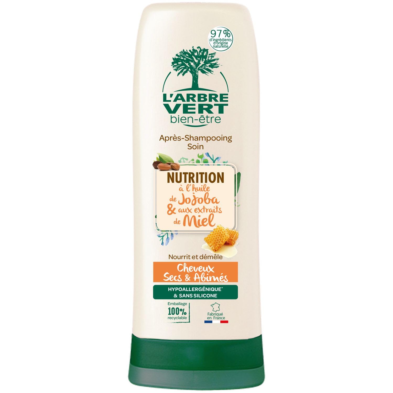 l-arbre-vert-bien-tre-apr-s-shampooing-nutrition-jojoba-miel-cheveux-secs-et-ab- image 1