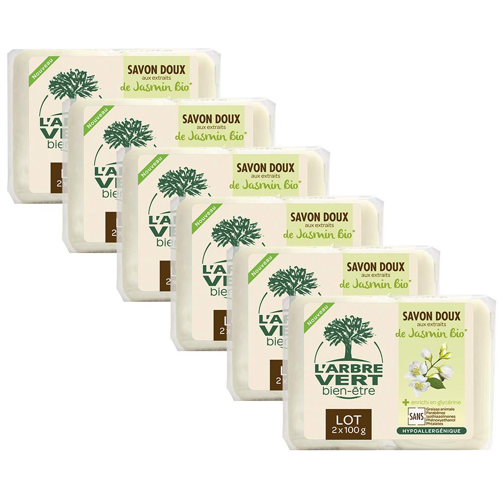 l-arbre-vert-savon-solide-doux-bien-tre-parfum-jasmin-hypoallerg-nique-97-d-ingr image 2