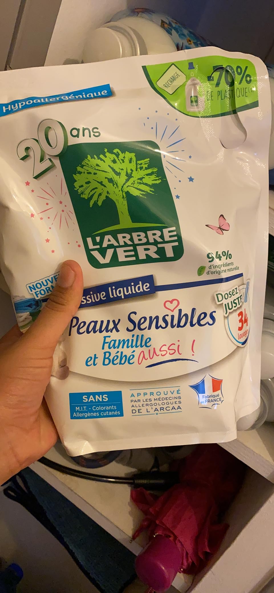 Lessive efficace et douce