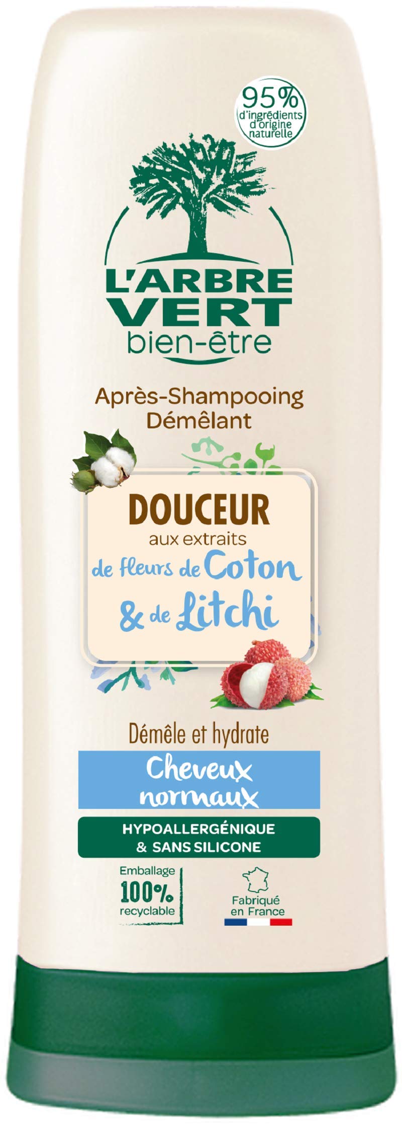 l-arbre-vert-bien-tre-apr-s-shampooing-douceur-fleurs-de-coton-litchi-250-ml-hyp image 2