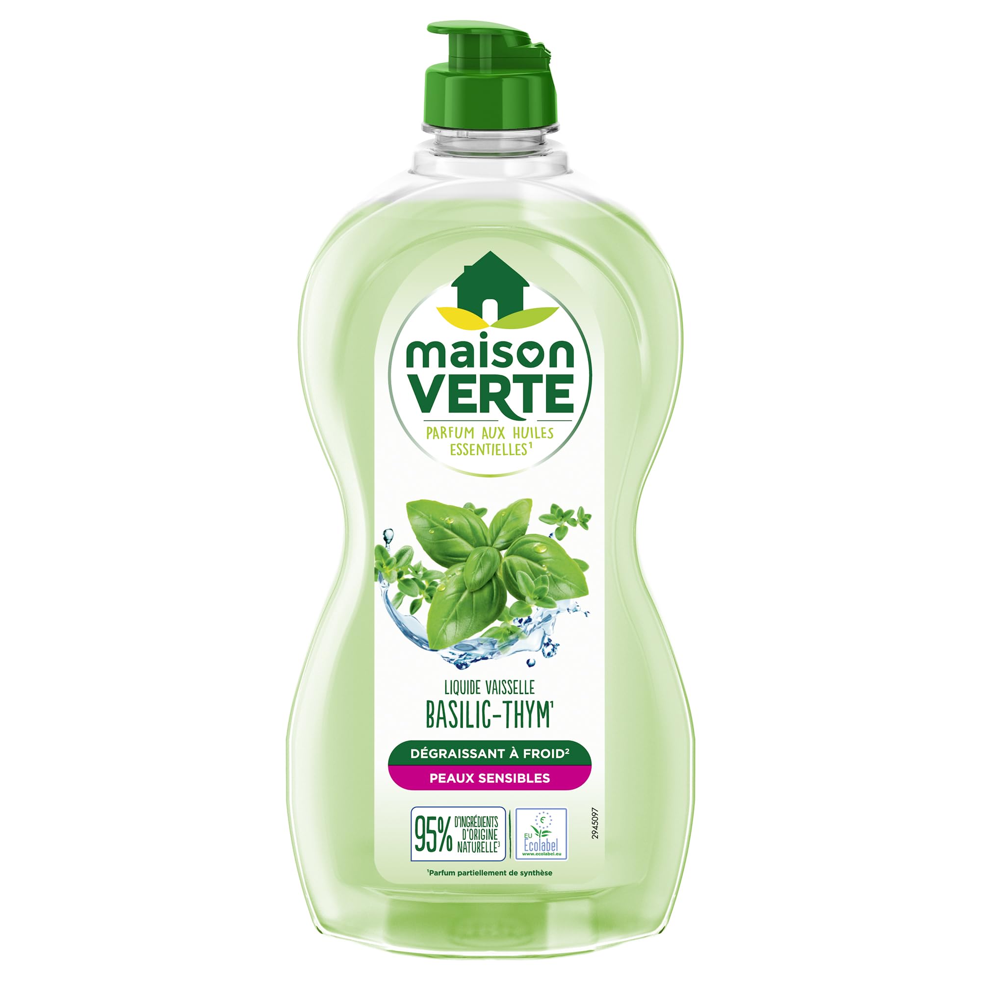 maison-verte-liquide-vaisselle-parfum-basilic-thym-aux-huiles-essentielles-d-gra image 1