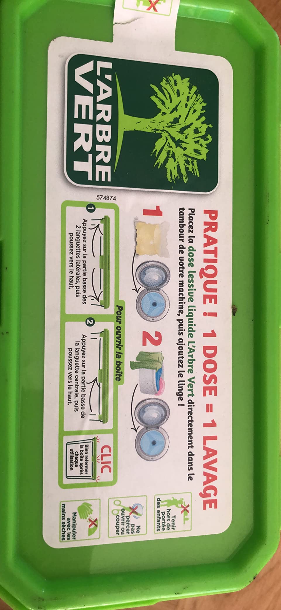 Ma lessive attitrée désormais