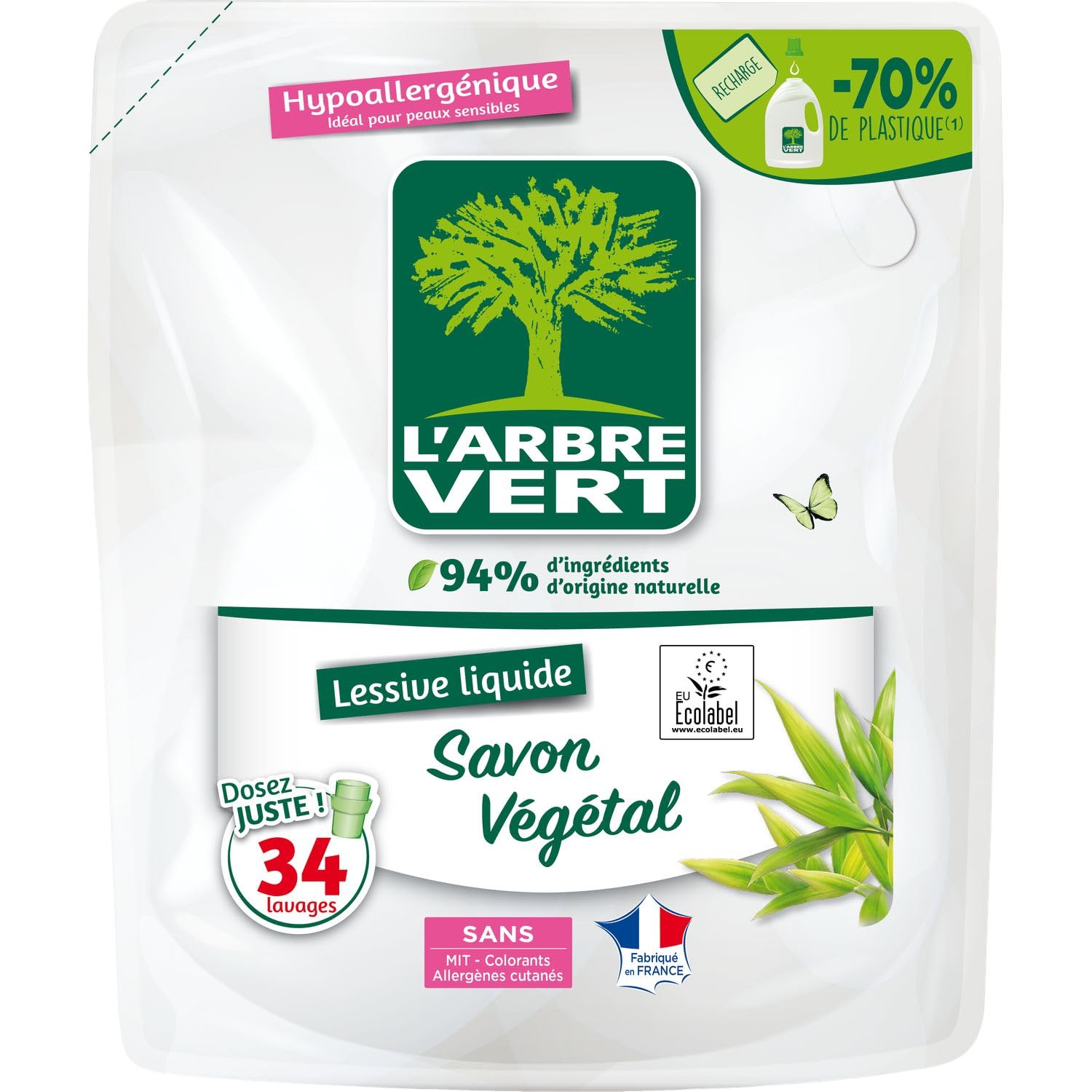 l-arbre-vert-recharge-lessive-ecolabel-peaux-sensibles-hypoallerg-nique-1-53-l-3 image 2