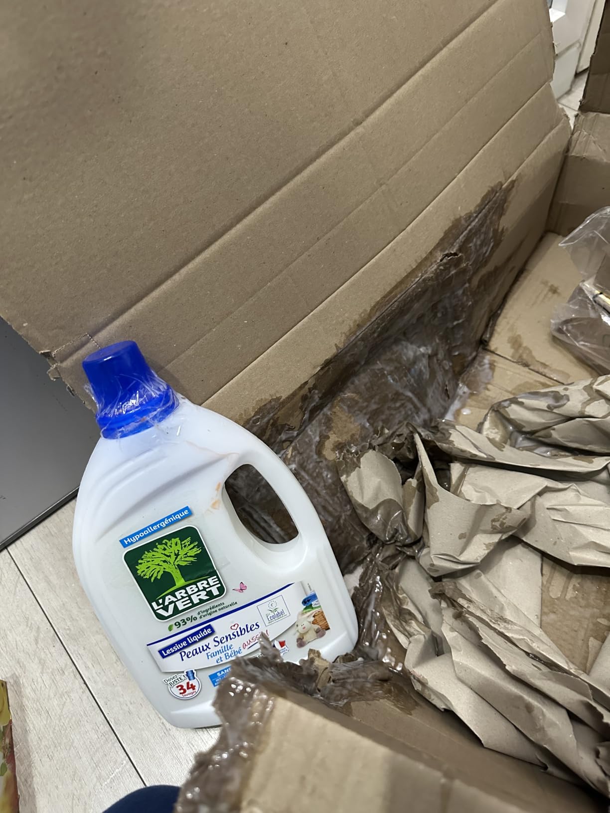 La lessive de notre quotidien depuis un an