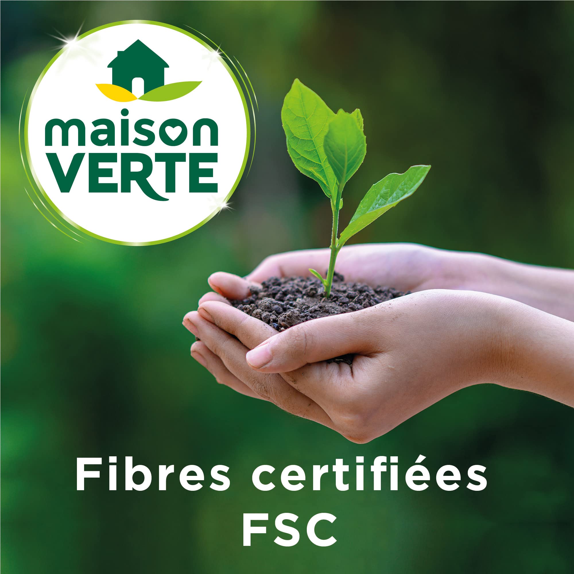 maison-verte-lingettes-nettoyantes-d-sinfectantes-bi-active-35-unit-s-multi-surf image 2